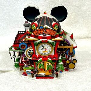 Department 56 Mickey Mouse Watch Factory, Christmas Decor, Disney, Holiday